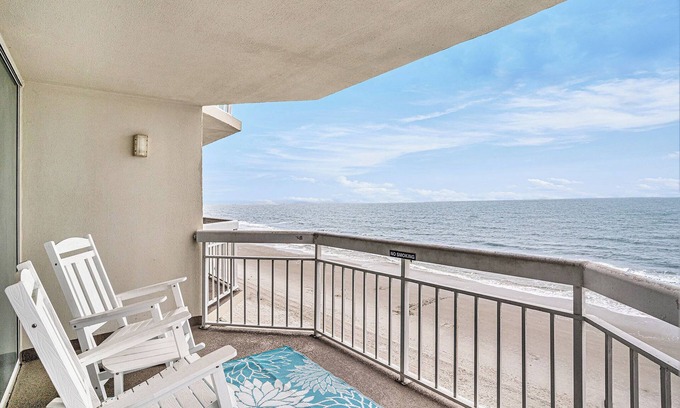 Garden City Condo | Oceanfront 2bed/2bath-Water's Edge Resort-611 Indoor/Outdoor Pool & Hot Tub
