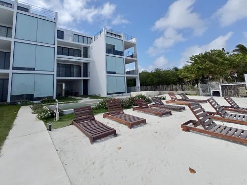 Mahahual Apartment | Oceanfront 2Bed - 2Bath Paradise Mahahual