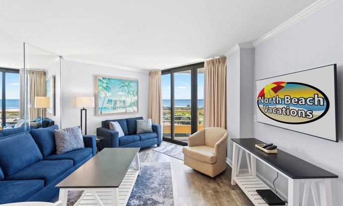 Myrtle Beach Condo | Oceanfront condo in private community + Free Attraction Tickets!