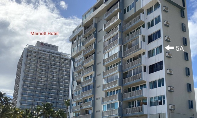 Condado Condo | Oceanfront condo next to the Marriott Hotel, San Juan