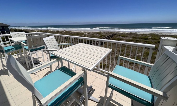 Shell Island Condo | Oceanfront escape! Spectacular ocean views, 2 pools, tennis & elevator!