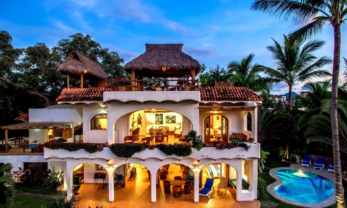 Sayulita House | Oceanfront Estate, Paradise in Sayulita's Best Location! Private Pool & Gardens.