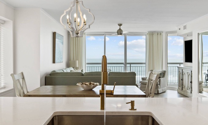 Crescent Beach Condo | Oceanfront-Family Friendly-Renovated-Beautifully Appointed-2026 Calendar Open
