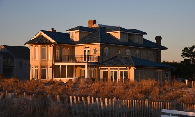 South Rehoboth House | OCEANFRONT GATED ESTATE @ end of Boardwalk! Pool, Jacuzzi & sleeps 14