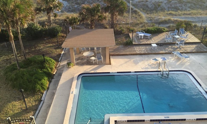 Jacksonville Beach Condo | Oceanfront, gorgeous view, 4th floor overlooking pool