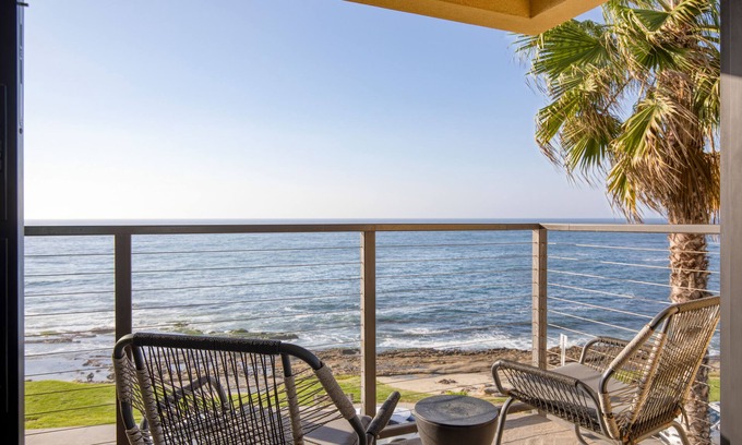 Village of La Jolla Apartment | Oceanfront in La Jolla, Steps to Beach, Shops, Dining | Dawn Patrol by AvantStay