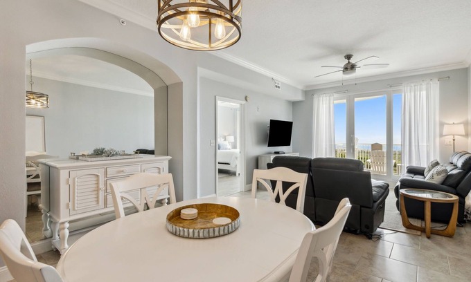Amelia City Condo | Oceanfront | Large Covered Balcony | Second Floor Ocean Place | Walk to the Ritz Carlton