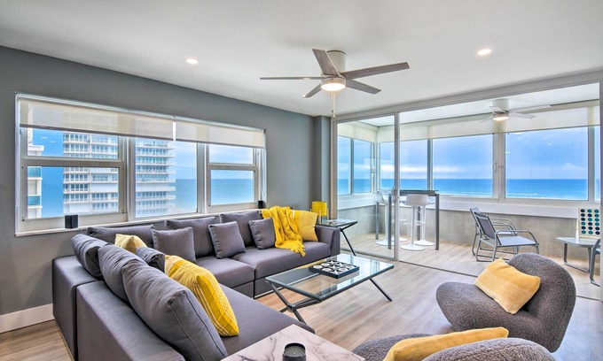 Galt Mile Condo | Oceanfront Luxury 2/2 Condo w/Amazing Views!