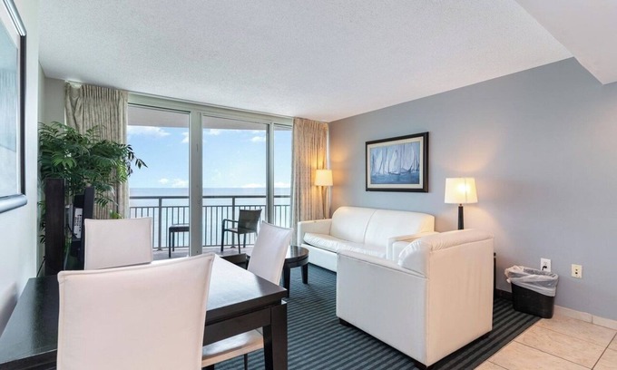 Downtown Myrtle Beach Condo | Oceanfront Luxury Awaits – 6th Floor Condo at Oceans One Resort
