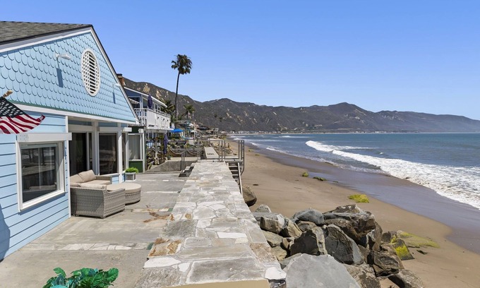 Faria Beach House | Oceanfront Oasis: Available for longer term rental for fire displacement