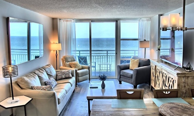 Crescent Beach Condo | Oceanfront Paradise 10th fl condo, awesome view, great location, EZ beach access