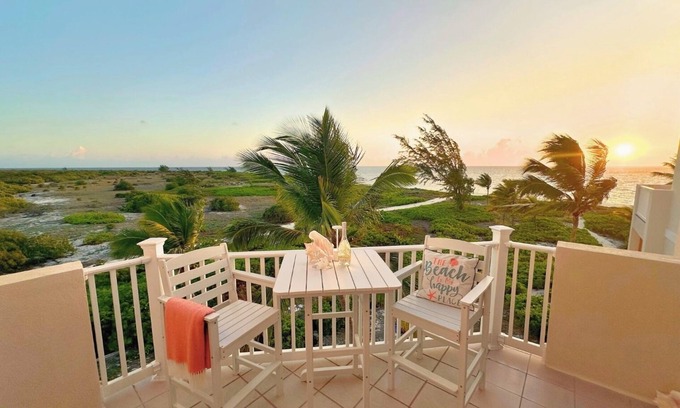 Wheeland Settlement Condo | Oceanfront Penthouse Condo — Steps to Beach, Pool & Hottub! Paradise Awaits You.