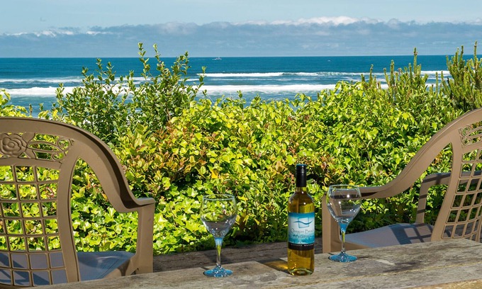 South Beach House | Oceanfront Pet Friendly Home, Sweeping 180 Degree Views from Inside or the Deck