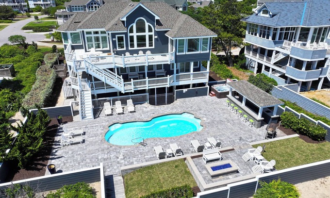 Pine Island House | OCEANFRONT, Poolside Bar, Private Pool, Ocean Views, PI49, Treasure Island