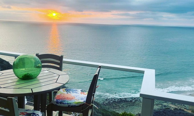 Dana Point Condo | Oceanfront.Surf View offers Multi-Million Dollar Ocean and Surf Views with AC