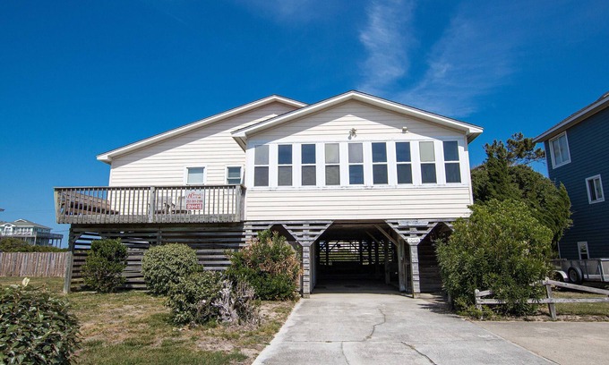 South Nags Head House | Oceanside, 400 ft to Beach access, screened porch, SNH416, Ocean Adventure