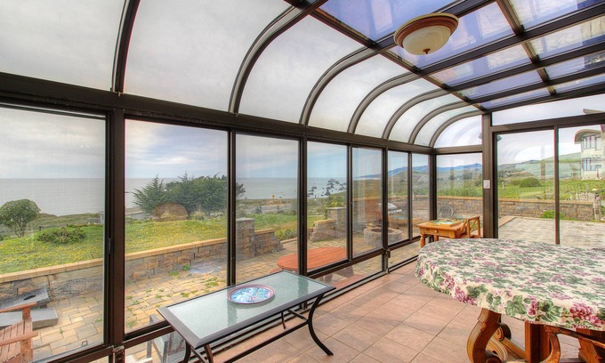 Occidental House | Oceanview home w/ incredible views, sunroom, courtyard - near beaches/trails