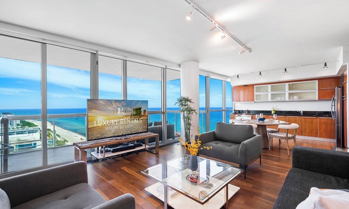 City Center Condo | Oceanview Private Penthouse at The Setai - 3803
