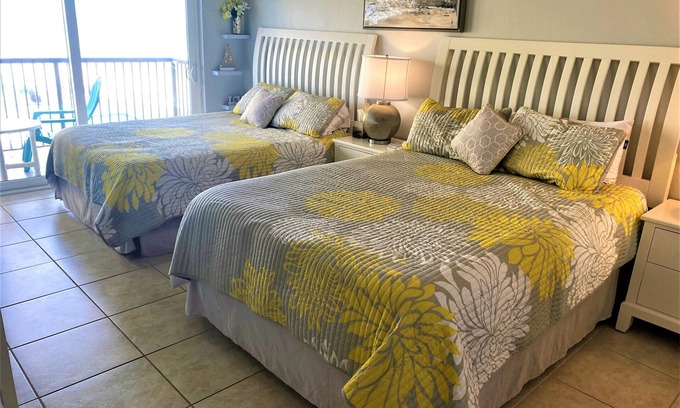 Daytona Beach Shores Condo | Oceanview, beautifully furnished 2BD/2BA condo directly on the beach