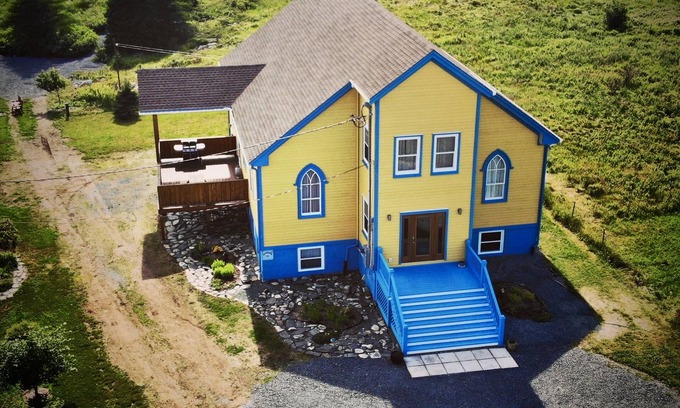 Ochre Pit Cove House | Ochre House Retreat - a stunning converted church