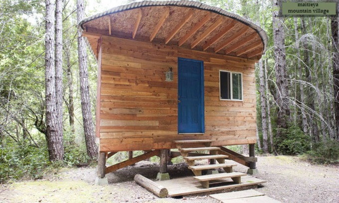 Gasquet Cabin | Off-Grid Half Moon @ Sustainable Ecovillage