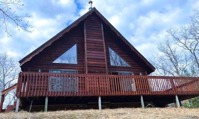 Manistee Cabin | Off Grid, Solar Powered Cabin on 33 Acres near Big and Little Manistee River!