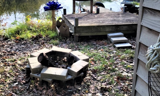 Hamburg Township Cabin | Off-Grid Waterfront Cabin in the Woods, bring your best friend!