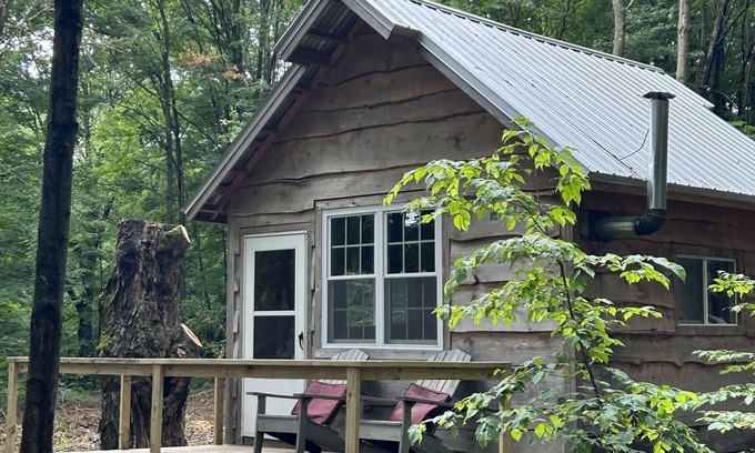 Morton Cabin | Off the grid private cabin on 40 acres! Peace and tranquility at its finest.