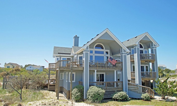 Ocean Hill House | OH1200- 5 BRs with 2 Masters, Private Pool, Hot Tub, Foosball and Volleyball!