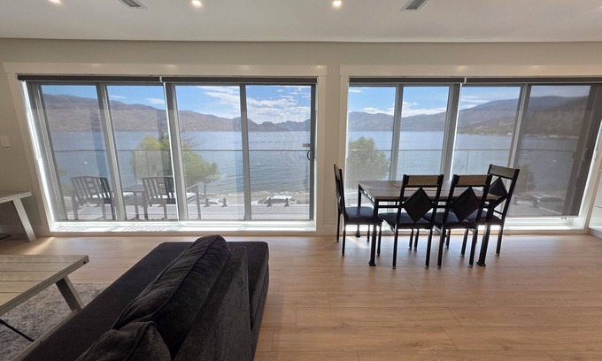 Central Okanagan Apartment | Okanagan Lake Luxury Suite with Kitchen Accommodations across the Lake n