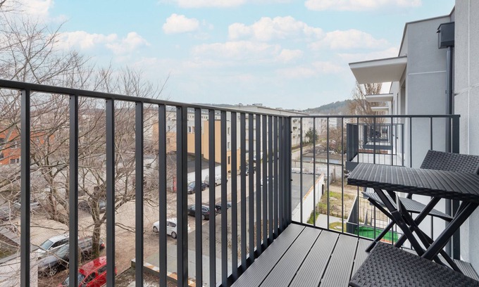 Gdynia Apartment | Okrzei 28A | Wifi, 1 Bedroom, Balcony, Parking, Gdynia