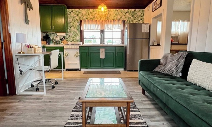 Boardwalk Apartment | Old Florida Living, Beachside Loft, Near Flagler & 3-minute walk to beach