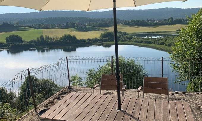 Grande-Riviere-Chateau Other | Old Jura farmhouse with panoramic view of Lac de l'Abbaye