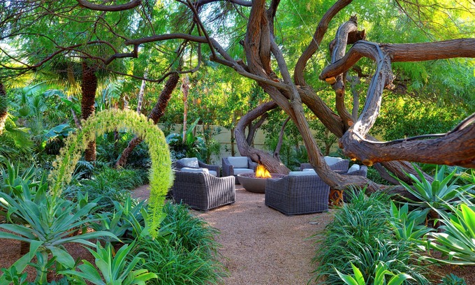 Old Las Palmas House | Old Las Palmas - 1926 Mary Pickford Estate, Pool & Spa, Firepit + Rooftop Deck