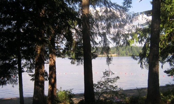 Shawnigan Lake Apartment | Old Mill Park Beach and Trails at Shawnigan Lake, minutes away.