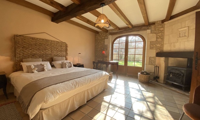 Festalemps Other | OLD STONE FARMHOUSE WITH SWIMMING POOL