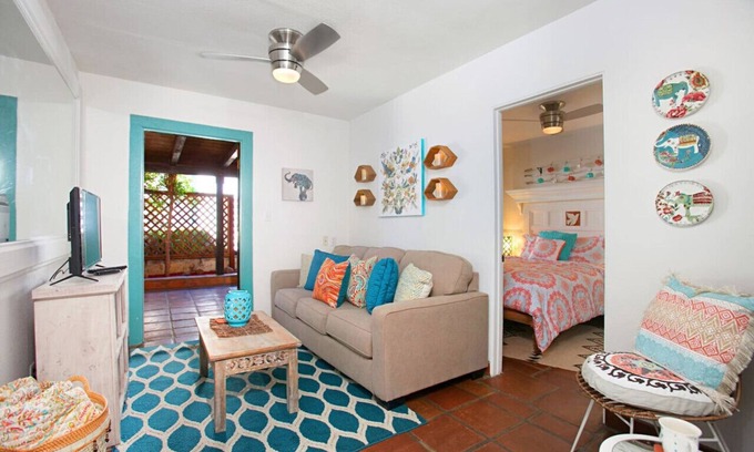 Old Town House | Old Town 1BR Short Drive to Downtown & Beaches 2.5