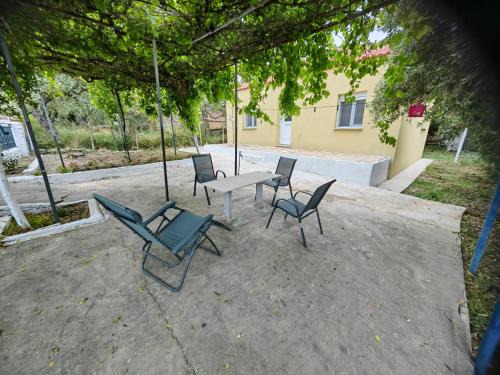 Skala Sotiros House | Olive Green House