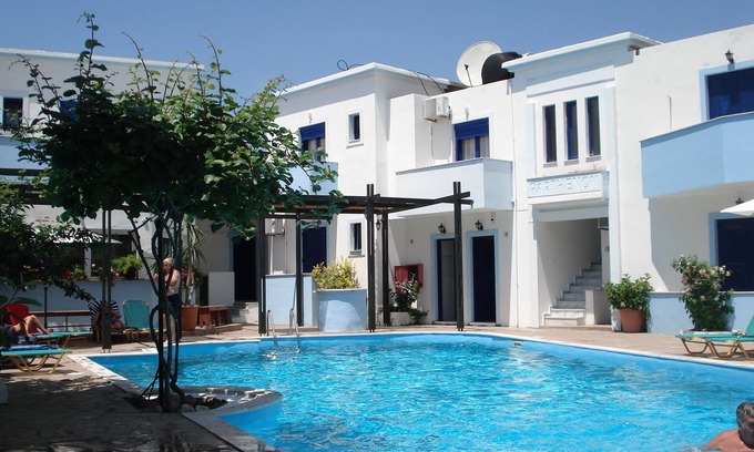 Anaxos Apartment | Omega rooms are a simple place to stay while visiting Lesvos north coast.