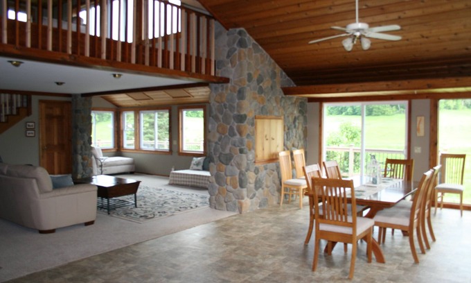 Wyoming Cottage | On 278 pristine acres, 1 acre fishpond, close to all Spring Green attractions!