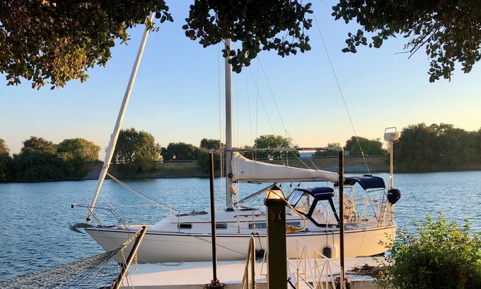 Walnut Grove House | On an ISLAND bring your BOAT 24 FT Private Dock & PET FRENDLY!