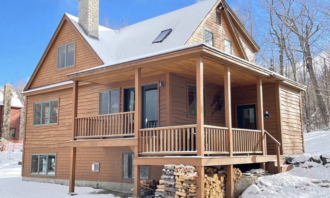 Carrabassett Valley House | On Mountain Home, Spectacular Mountain Views, Ski to the Door