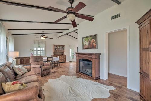 Carmine House | On Scenic 60-Acre Farm Carmine Cottage with Porch