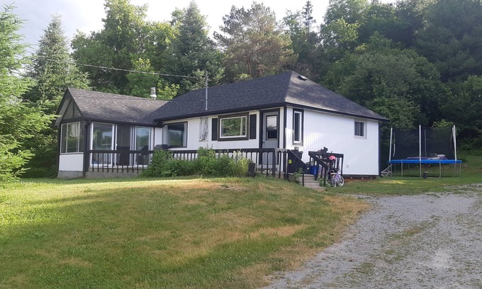 Kinmount House | On The Burnt River in Kinmount - Swim, Kayak, Bike, ATV - Two double Kayaks