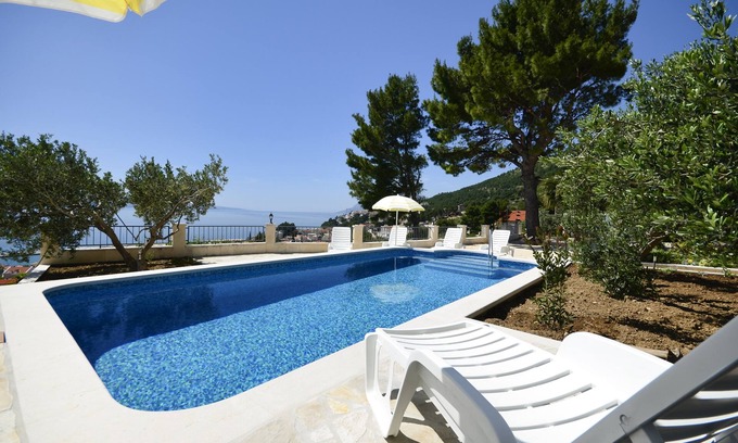 Baska Voda Apartment | One bedroom apartment with terrace and sea view Baška Voda, Makarska (A-12442-d)