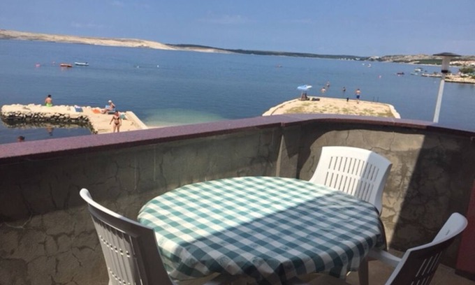 Kustici Apartment | One bedroom apartment near beach Kustići, Pag (A-4081-d)