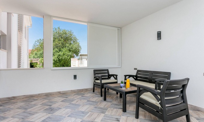 Podaca Apartment | One bedroom apartment with terrace and sea view Podaca, Makarska (A-6736-b)