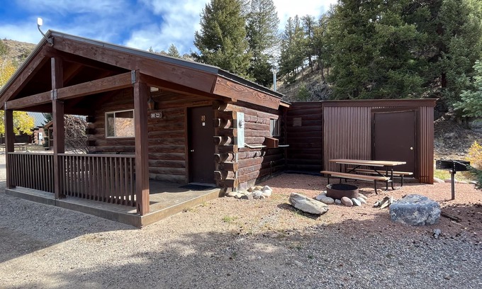 Almont Cabin | One Bedroom Cabin with Ample Parking and Space from Neighboring Cabins