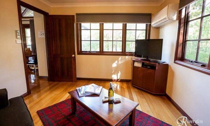 Margaret River Ski Chalet | One Bedroom Chalet perfect for a couples getaway with a separate Bedroom and lounge area.