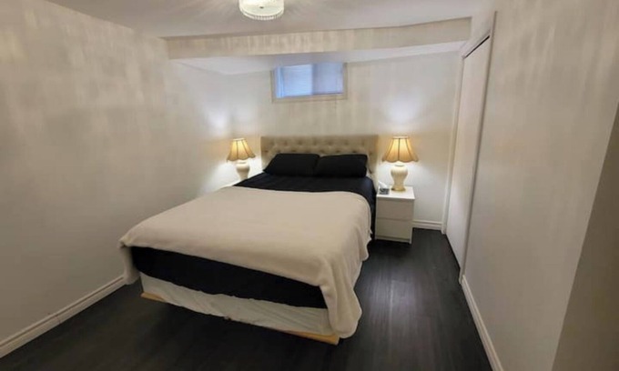 Ajax Apartment | One Bedroom Guest suite with separate entrance